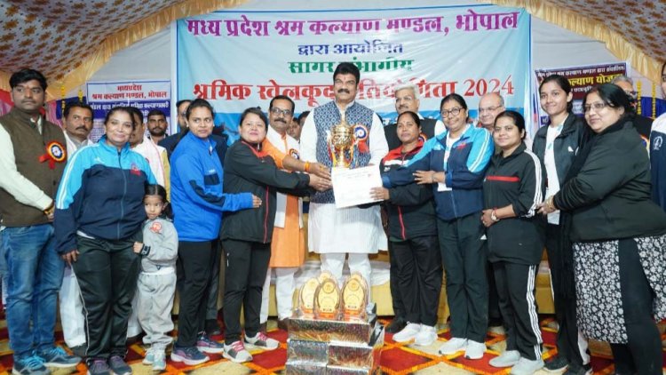 खिलाड़ी में मौजूद प्रतिभा को निखारते रहना चाहिए: खाद्य मंत्री राजपूत